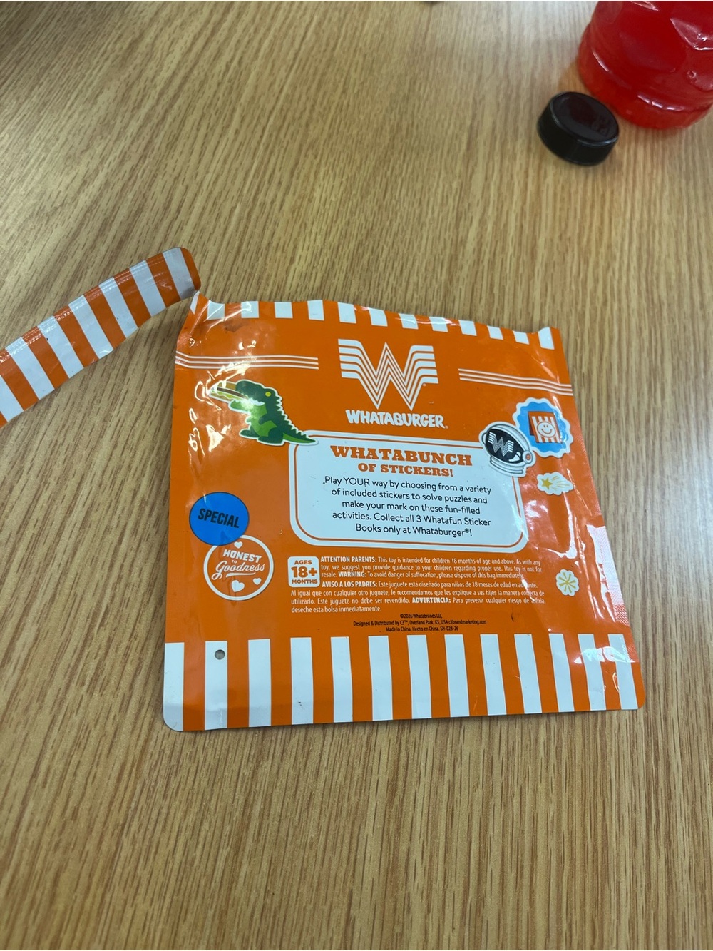 Whatafun Orange Sticker Book - - Picture 2 of 3